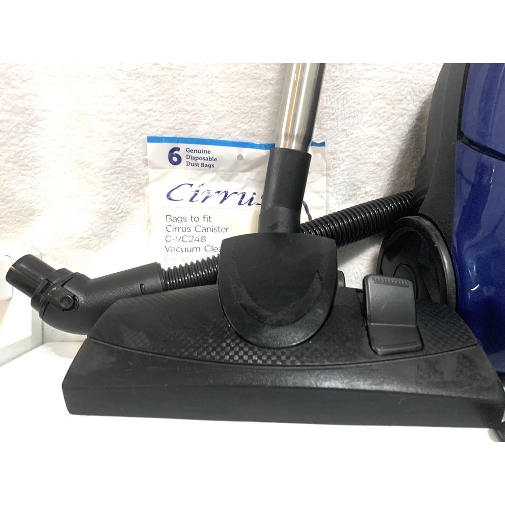 Cirrus Canister Vacuum Cleaner VC248 Variable speed only 9 lbs With Bags! - Picture 2 of 11